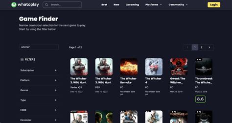 Games Finder